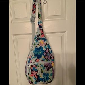 Vera Bradley Essential Sling Backpack Marian Floral
